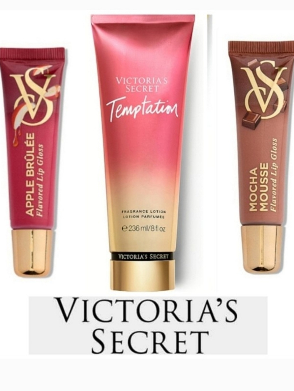 Lot Victoria's Secret Lotion, Lipgloss